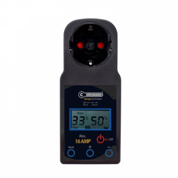 Cli-Mate Temp. Controller 16 AMP, 2 in 1, AC-Motorsteuerung